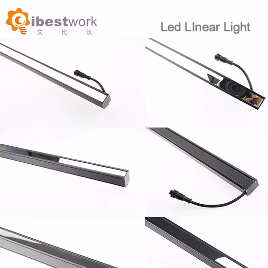 DMX LED Luz Linear RGB Controle de Pixel Luz de Tira 16.2W